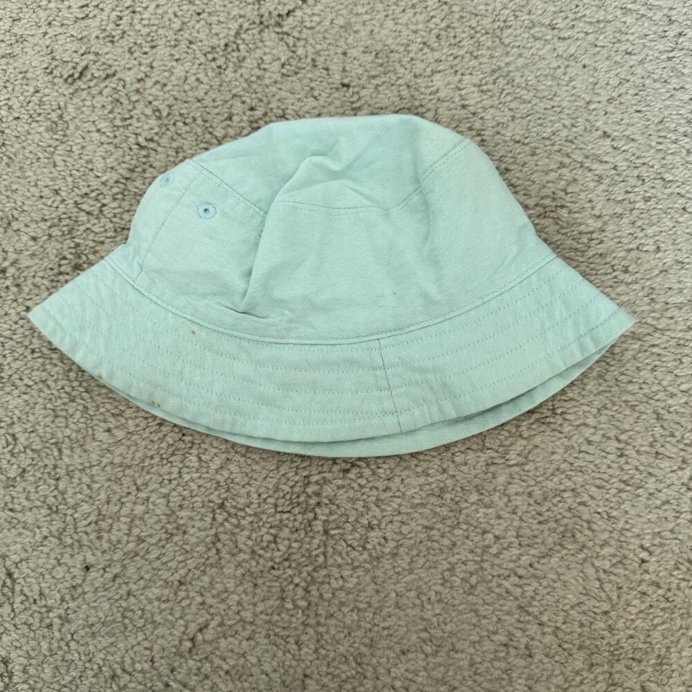 Janie And Jack Baby Toddler Mint Blue Bucket Sun Hat Size 2T-3T